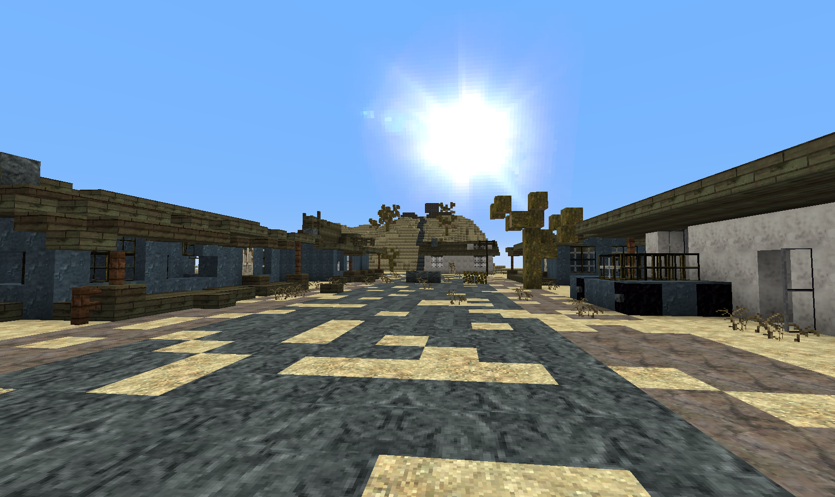 minecraft fallout city map 1.12.2