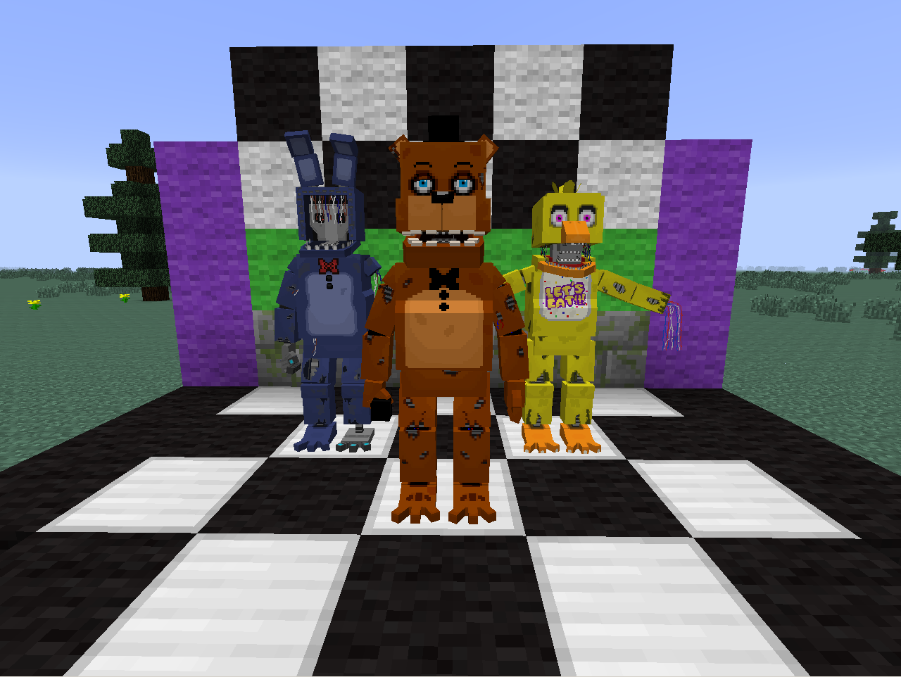 minecraft fnaf mod 1.12.2