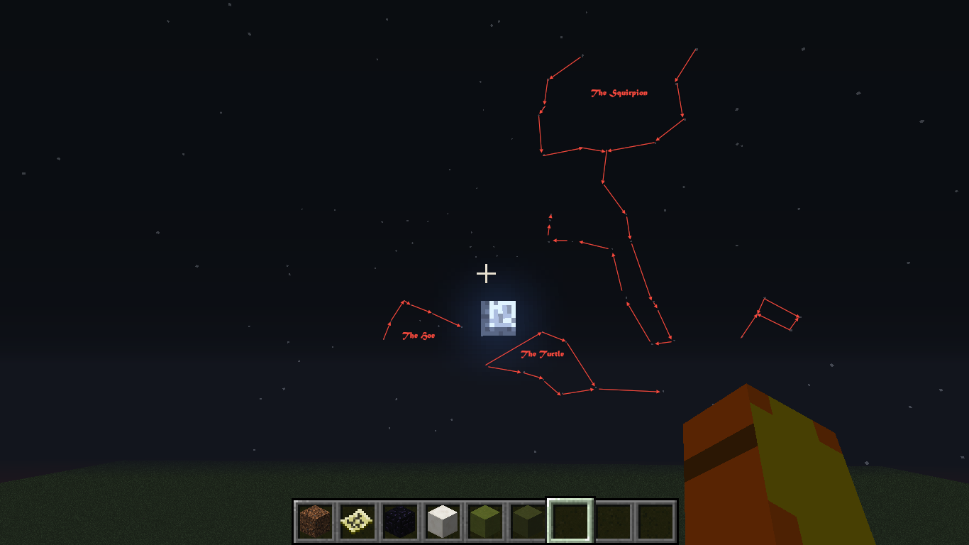 minecraft constellation shirt