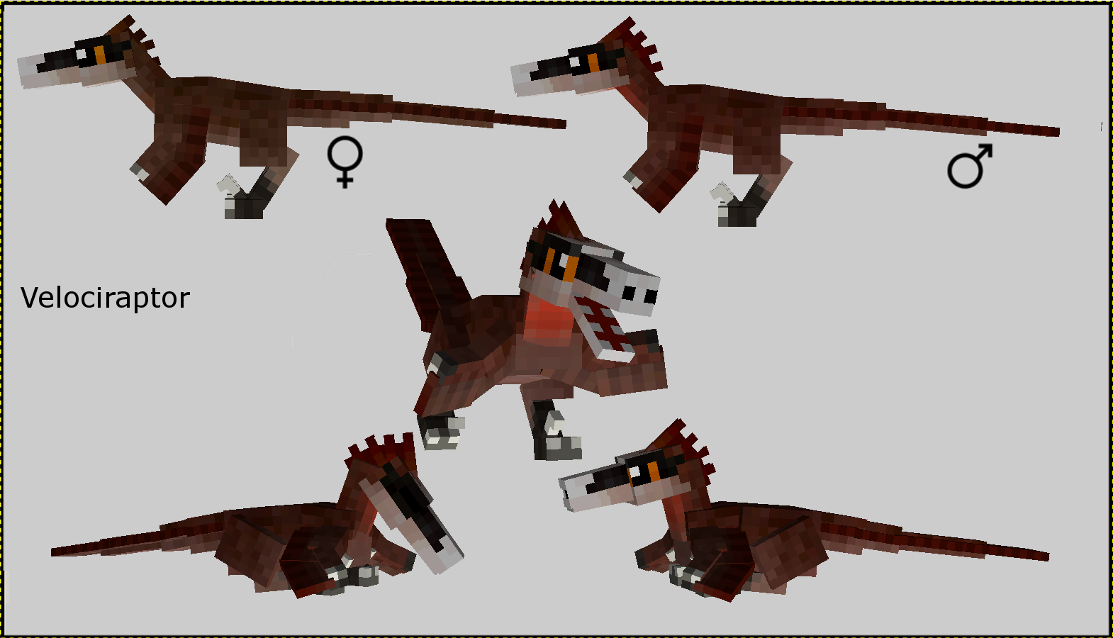 velociraptor minecraft