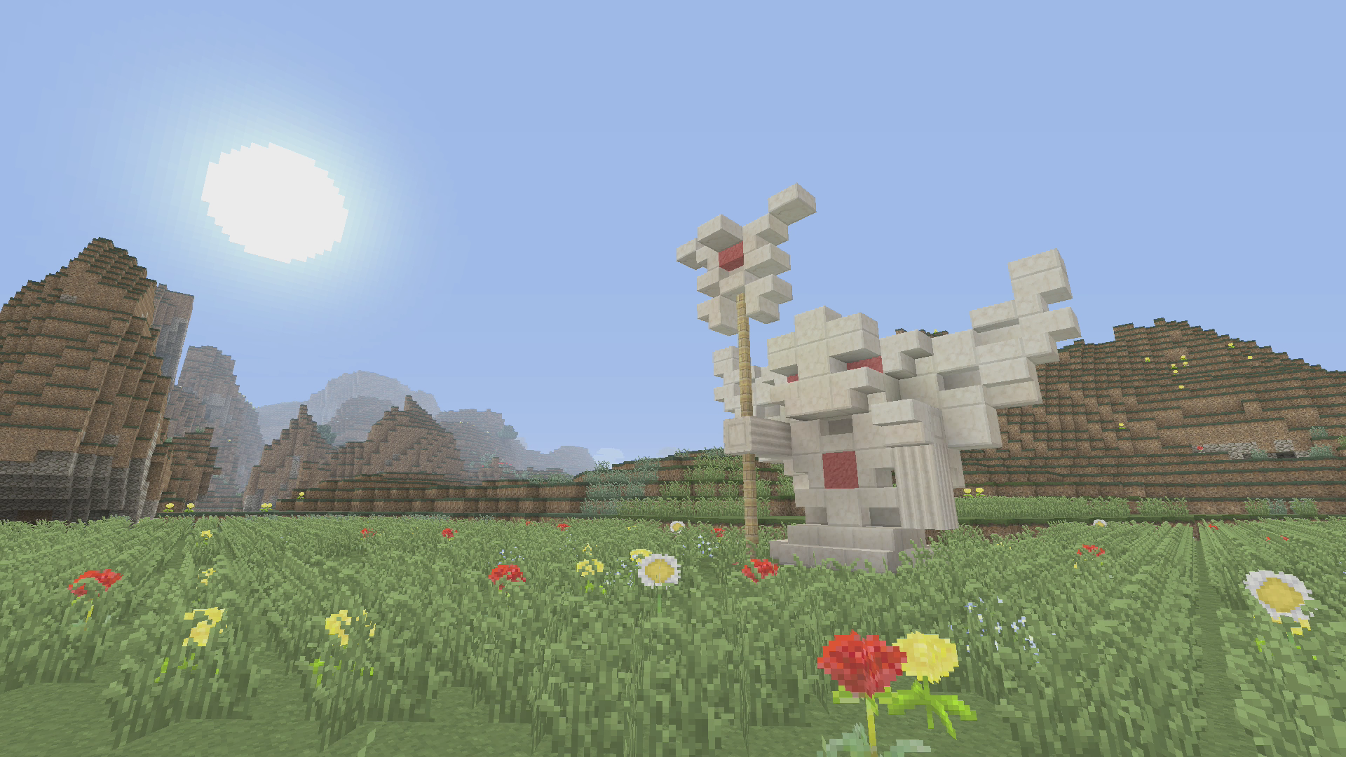 Angelic Guardian Statue Tutorial Creative Mode Minecraft Java