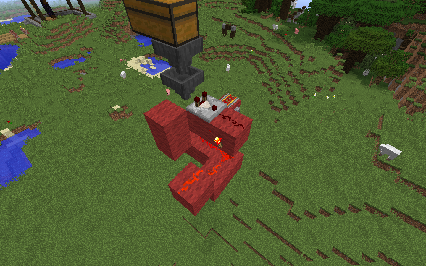 Detect when chestminecart is full and launch it? Redstone Discussion