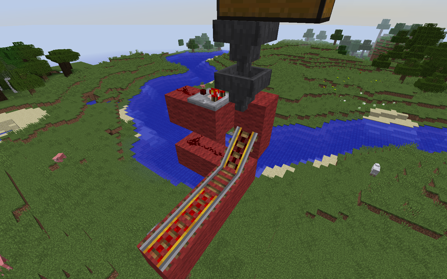 Detect when chestminecart is full and launch it? Redstone Discussion