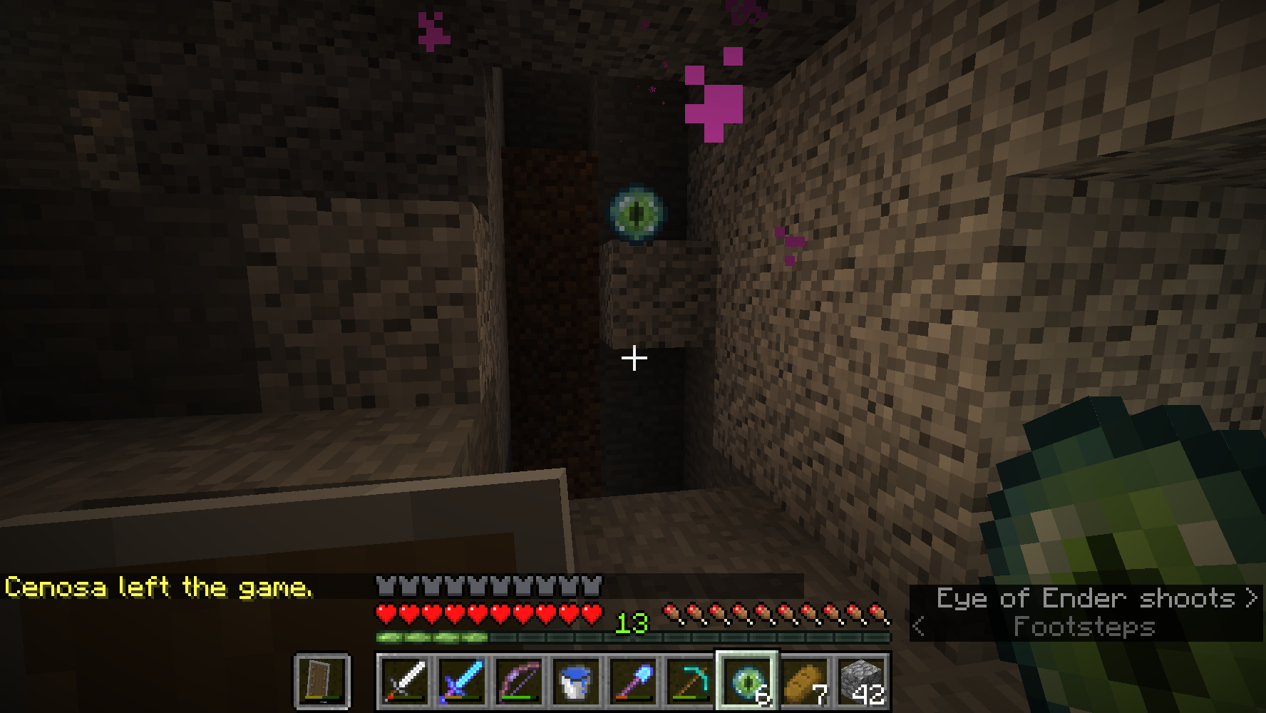Eye of Ender/Stronghold Finding Bug Unmodified Minecraft Client