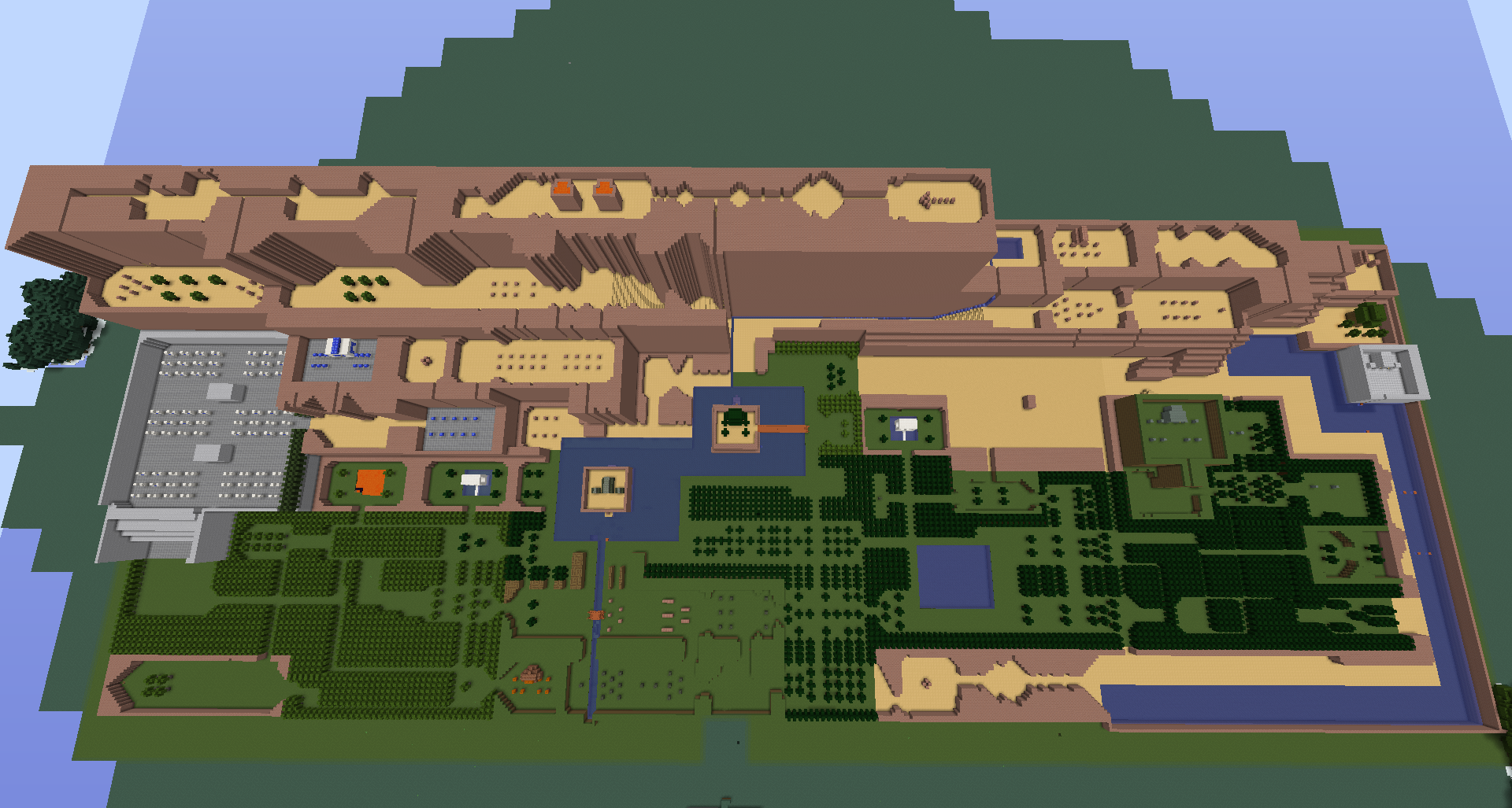 legend of zelda minecraft map nintendo switch