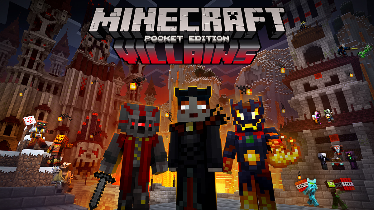 MCPE/WIN10: THE VILLAIN PACK ARRIVES!