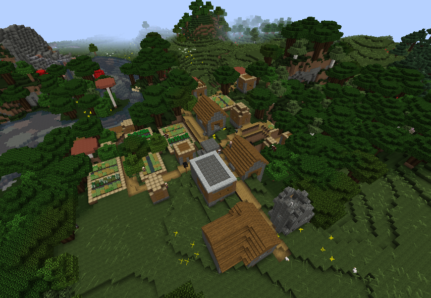 Roofed Forest Minecraft