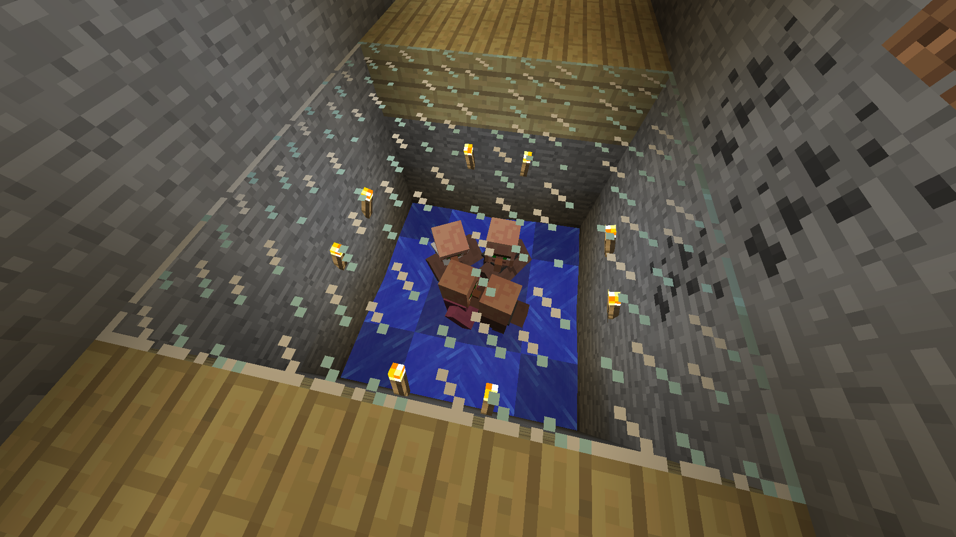 Broken Iron Golem Farm Survival Mode Minecraft Java Edition