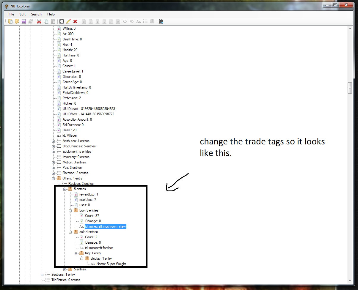 nbtexplorer not saving