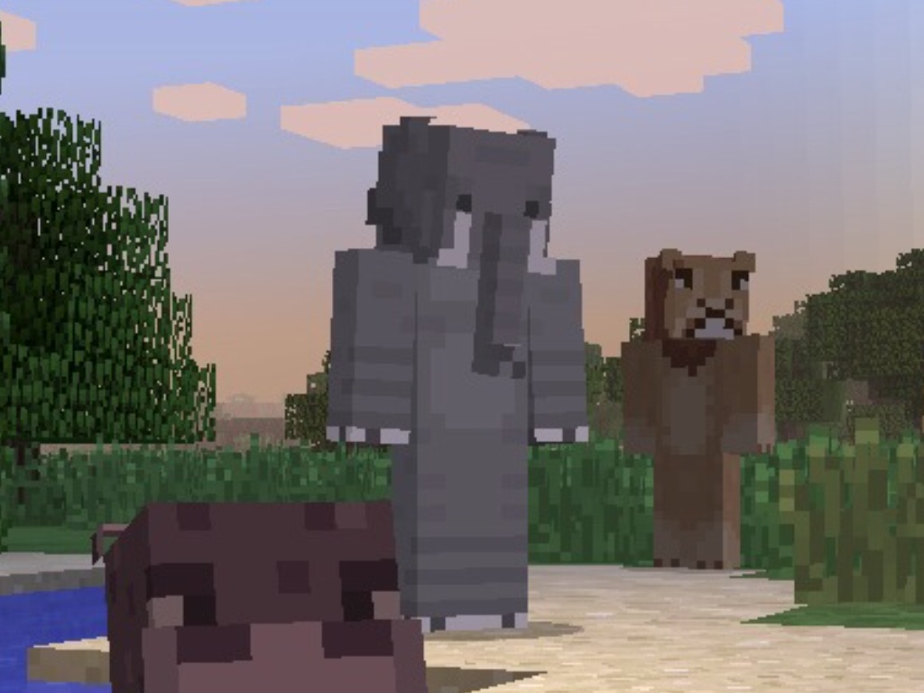 minecraft elephant skin