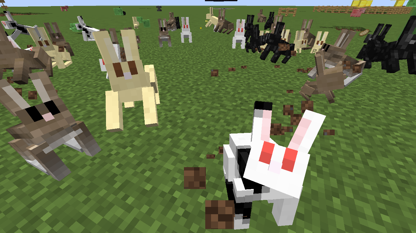 Résultat de recherche d'images pour "minecraft bunny"