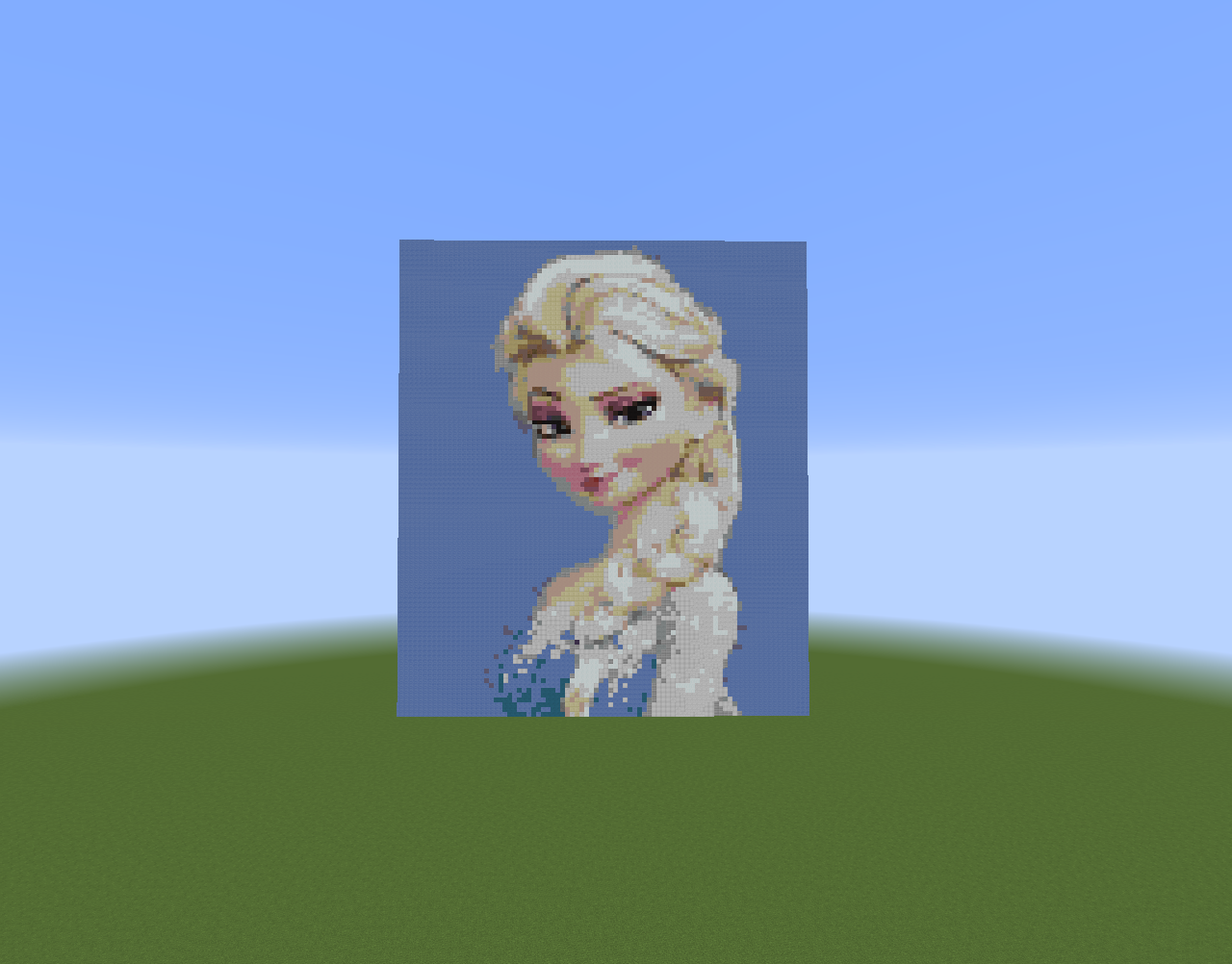 elsa minecraft games