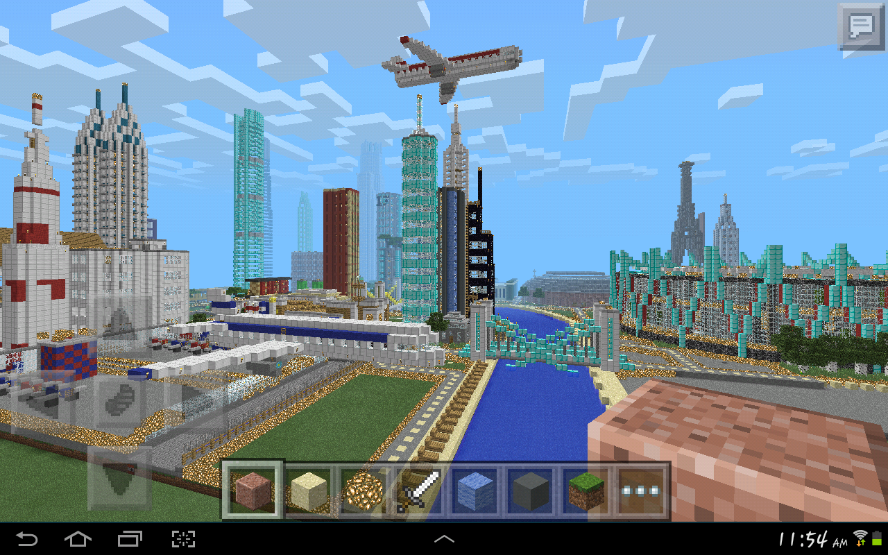 destroyed city map minecraft