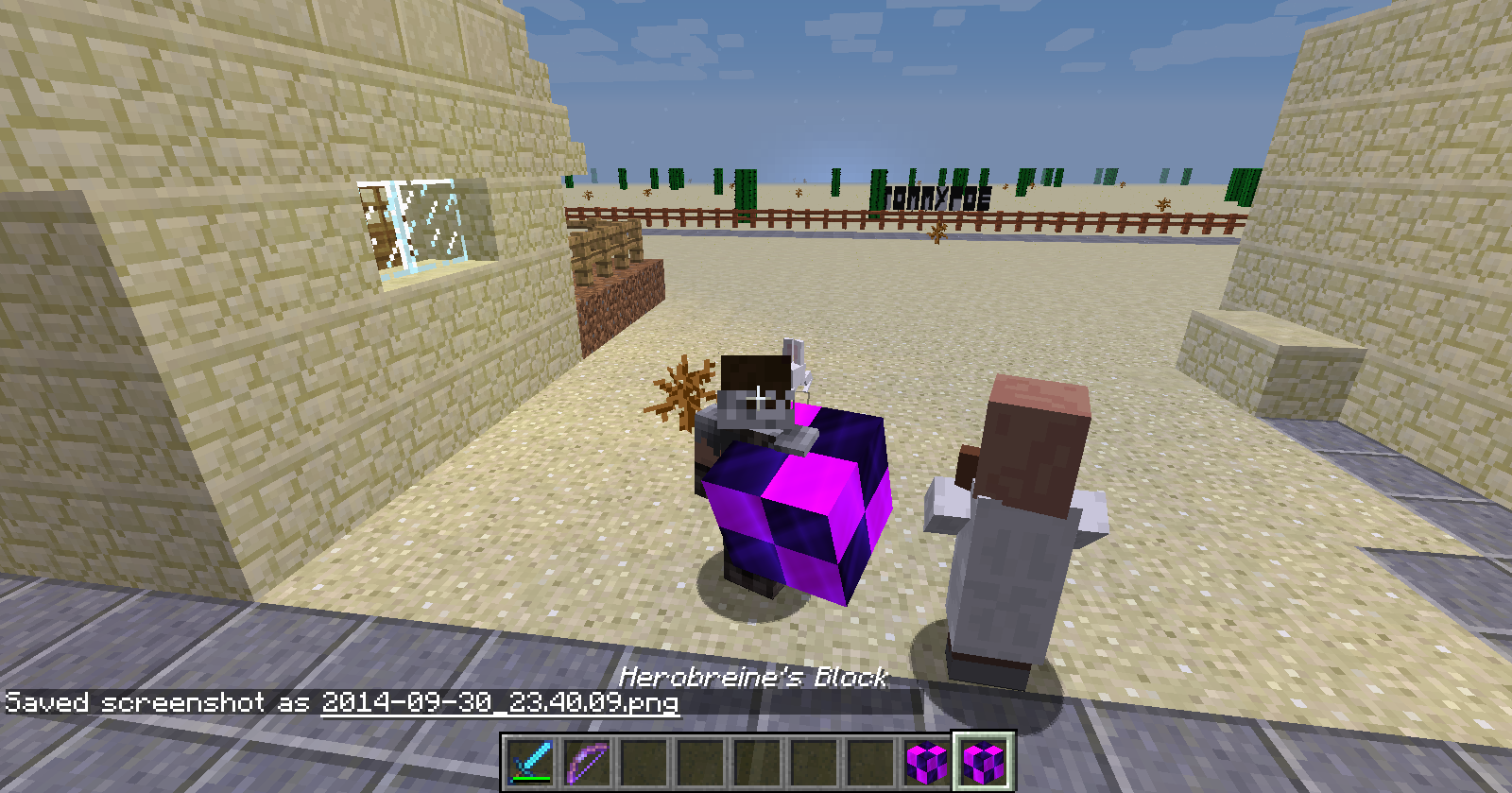 How to get a black and purple block that can kill EVERYTHING