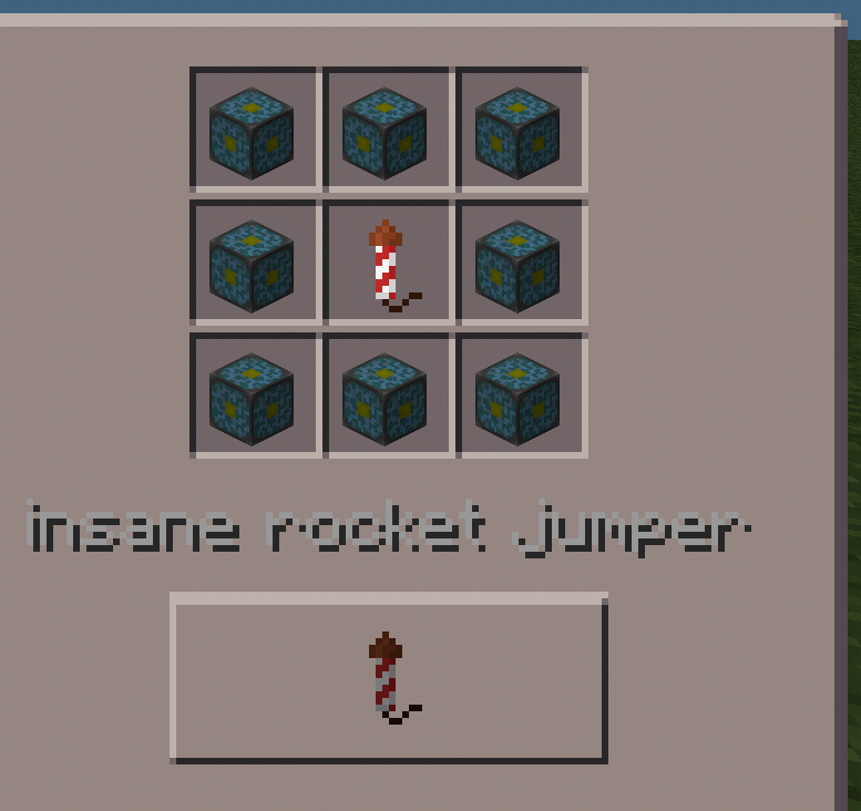Rocket jumper(Inspired by TF2) v2 MCPE Mods / Tools Minecraft