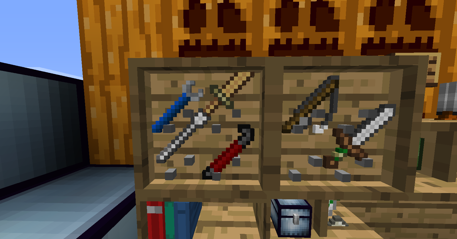 BiblioCraft [v2.4.3]Bookcases, armor stands, shelves, printing presses