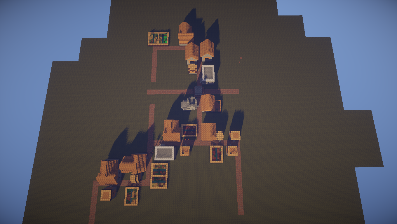 Flat Land Instant Village! Seeds Minecraft Java Edition