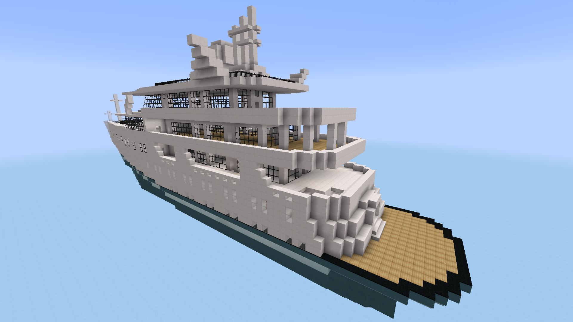 Minecraft Yacht Designs