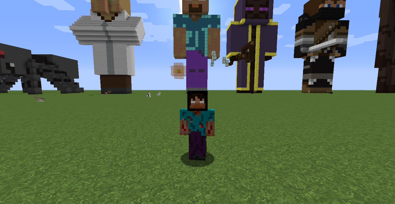 Advanced Herobrine Skin Skins Mapping And Modding Java Edition