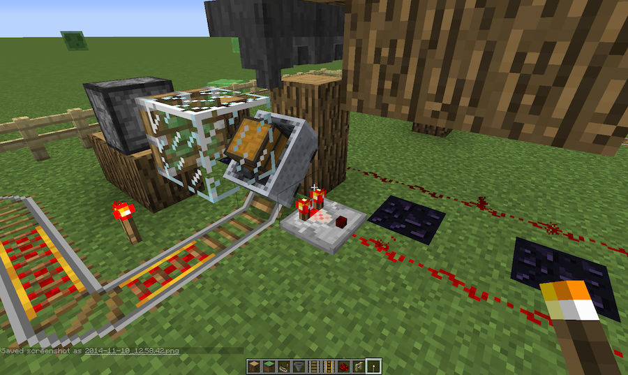 Detect when chestminecart is full and launch it? Redstone Discussion