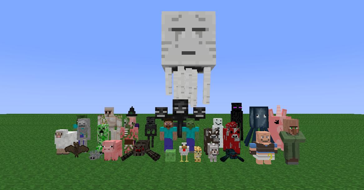 HERE IS ALL THE MOBS EVER TO BE IN MINECRAFT - MCPE: Discussion