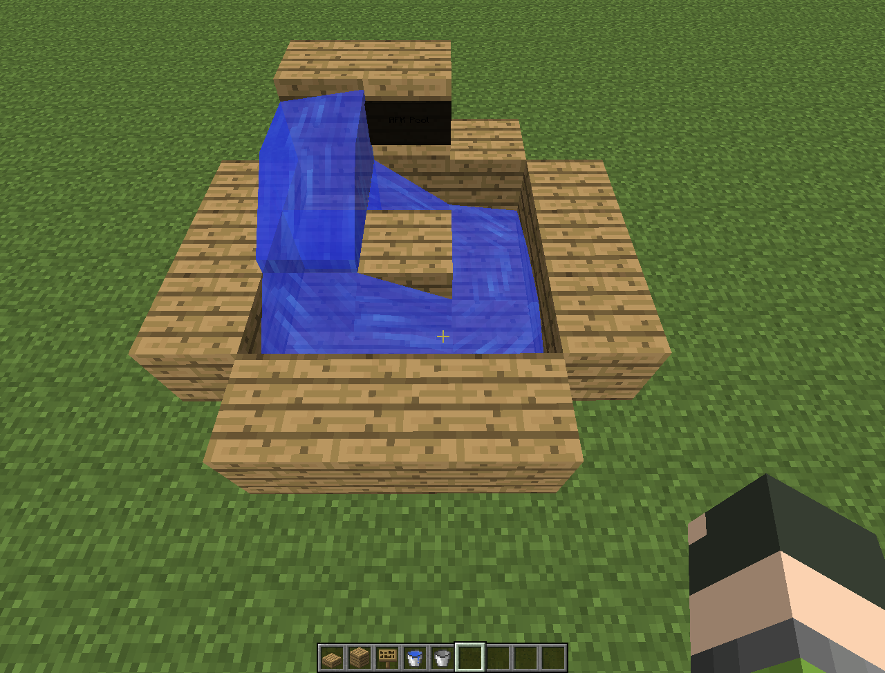 Building Question Anyway To Make Both An Afk Pool And An