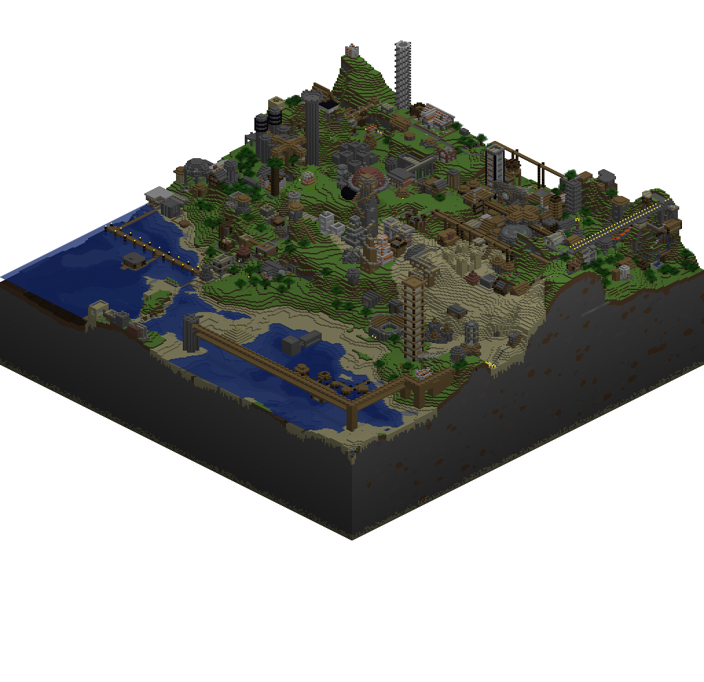 minecraft pe city maps