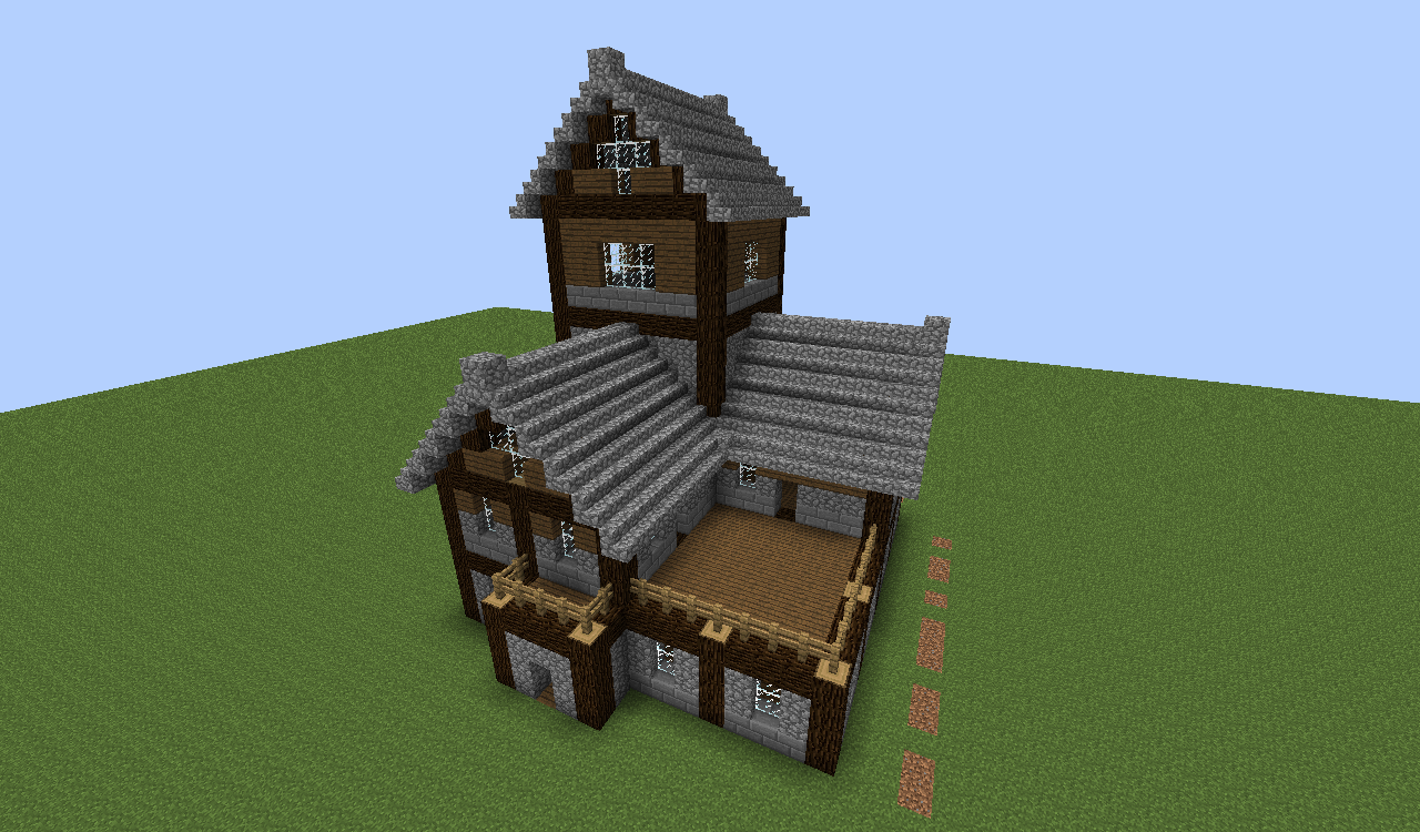 Minecraft Japanese House Blueprints Ceria Kn