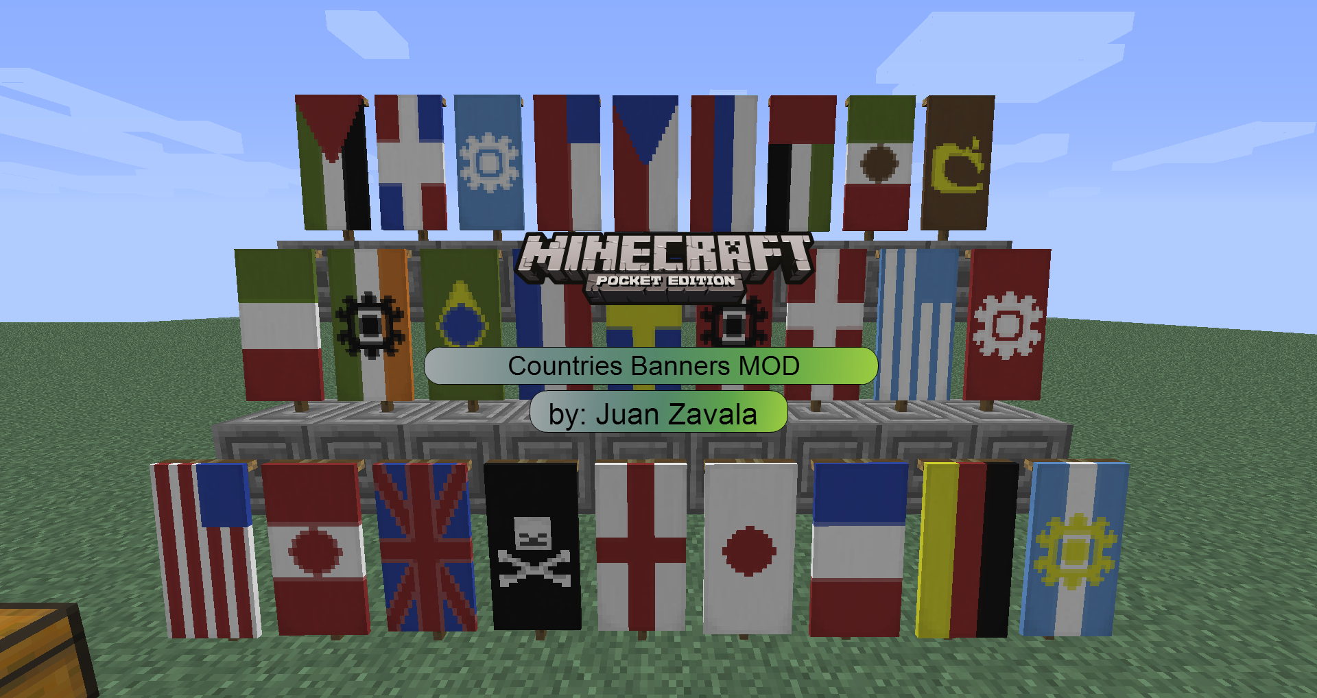 Countries Banners MOD V1!!!! (adds flagas from countries such as U.S