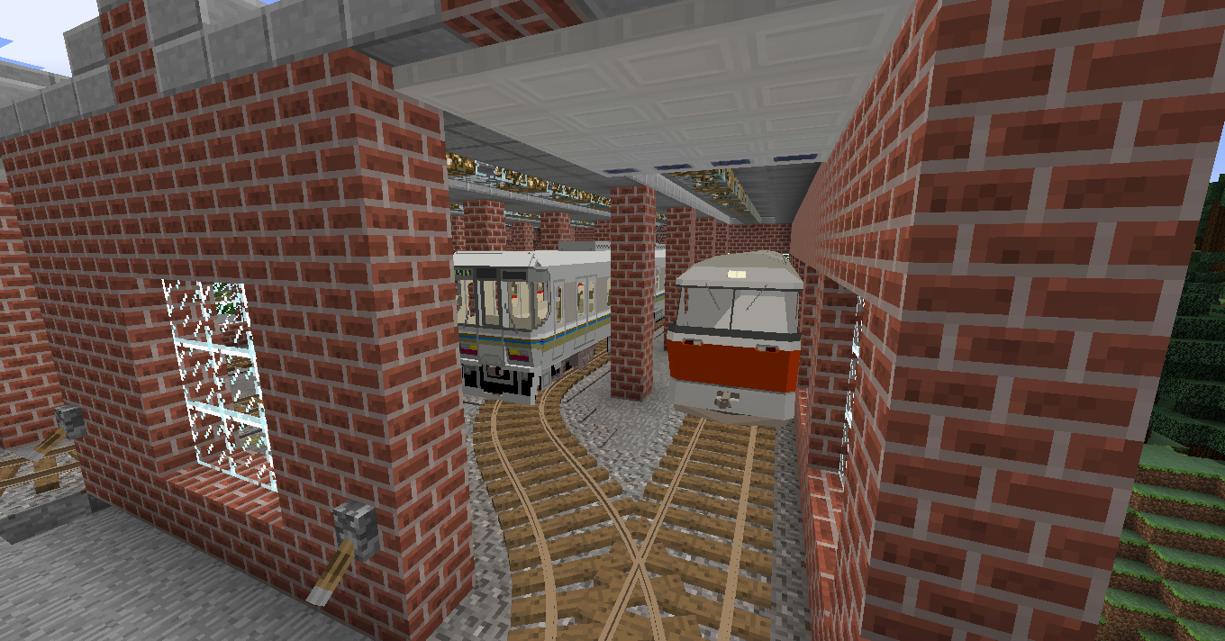 [Real Train] 1.7.10 map by: GamingDX - Maps - Mapping and 