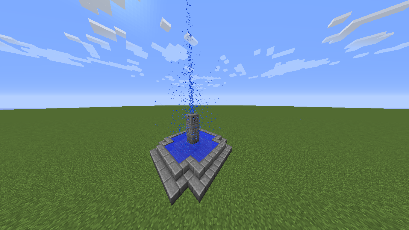 Water Fountain Ideas - Creative Mode - Minecraft: Java 