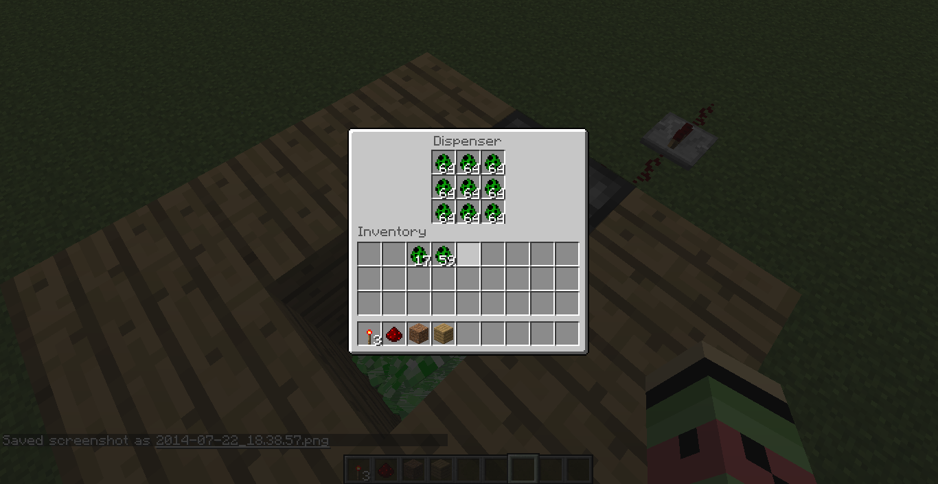 Spawn Egg Dropper with Dispenser and Redstone - Redstone 