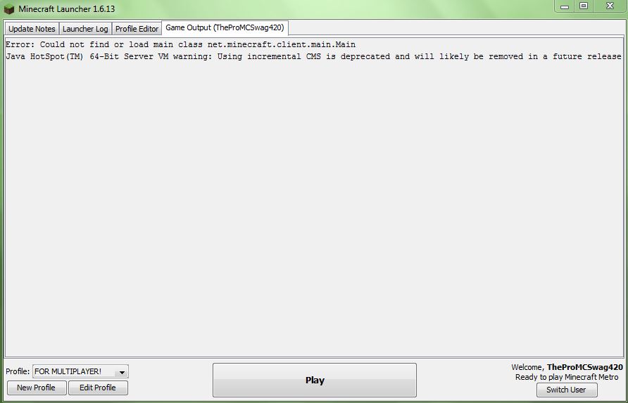 Client error not found. Ошибка could not load Launcher. Java not found ошибка. Could not find or load main class java. Java: reached end of file while parsing.