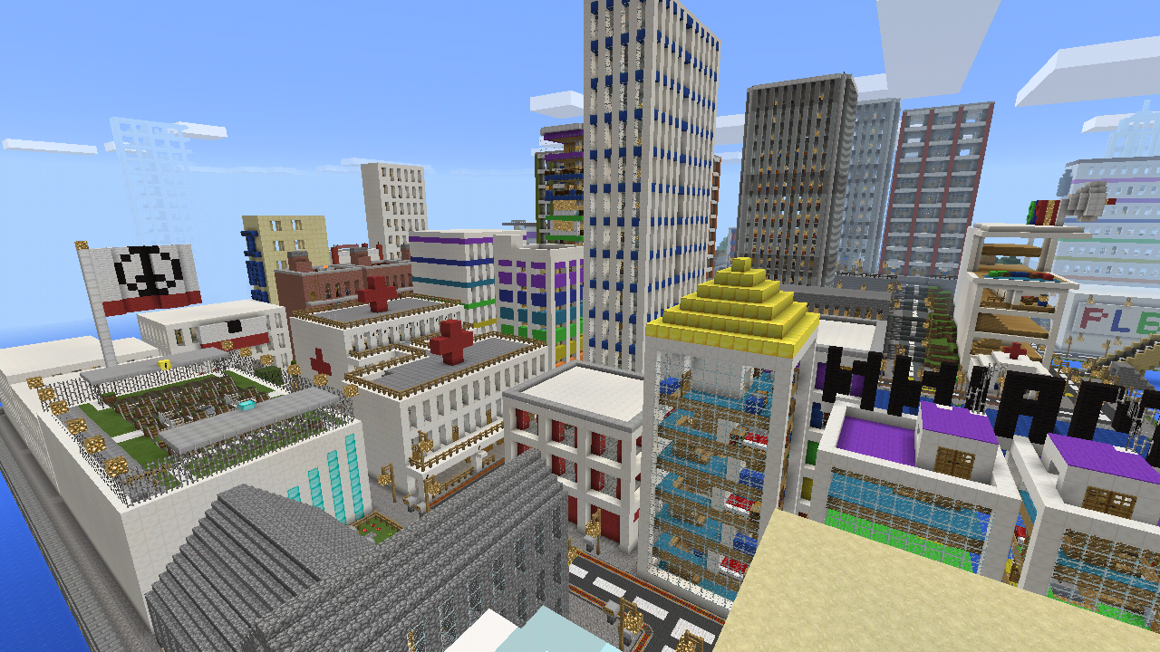 City of Democratia (v2.8) [MCPE City Map] [Over 6000 Downloads ...