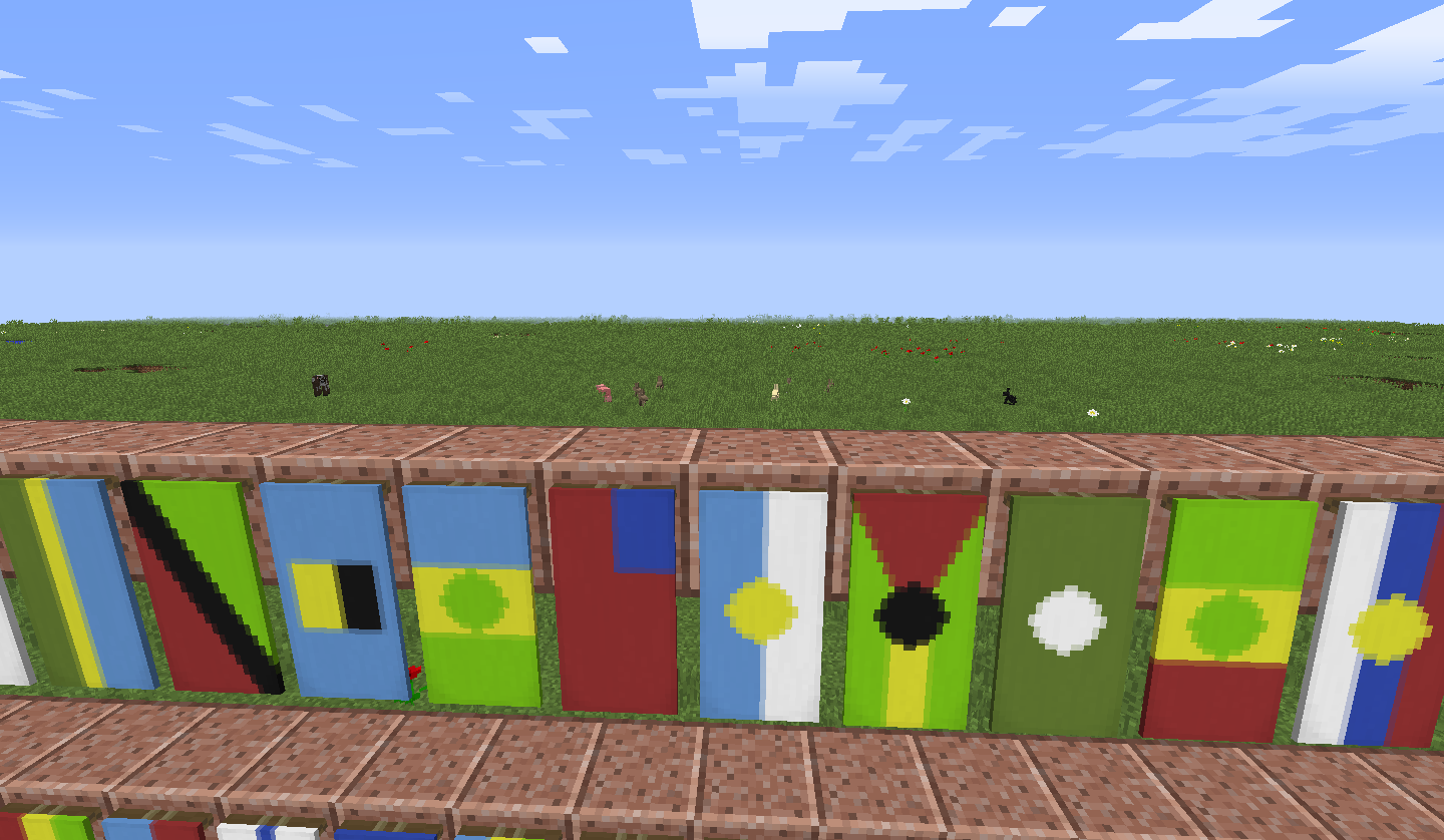 Flags of all 196 Countries on Banners - Discussion - Minecraft: Java ...