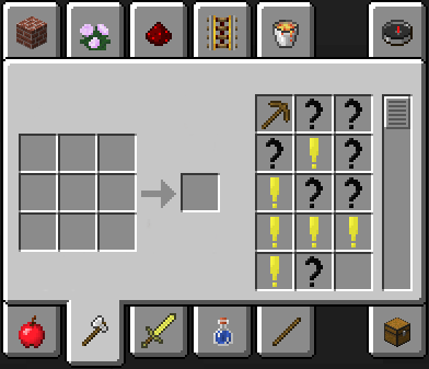 In-Game Crafting Guide - Suggestions - Minecraft: Java Edition ...