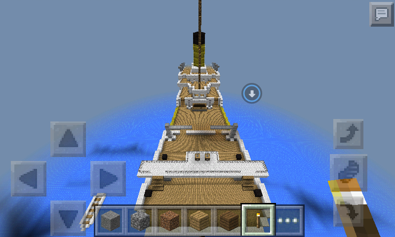 RMS Titanic Sinking In Minecraft Pocket Edition - MCPE 