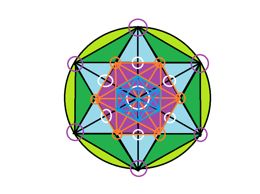 Help please? Hexagram/Star of david with lines - Creative Mode ...