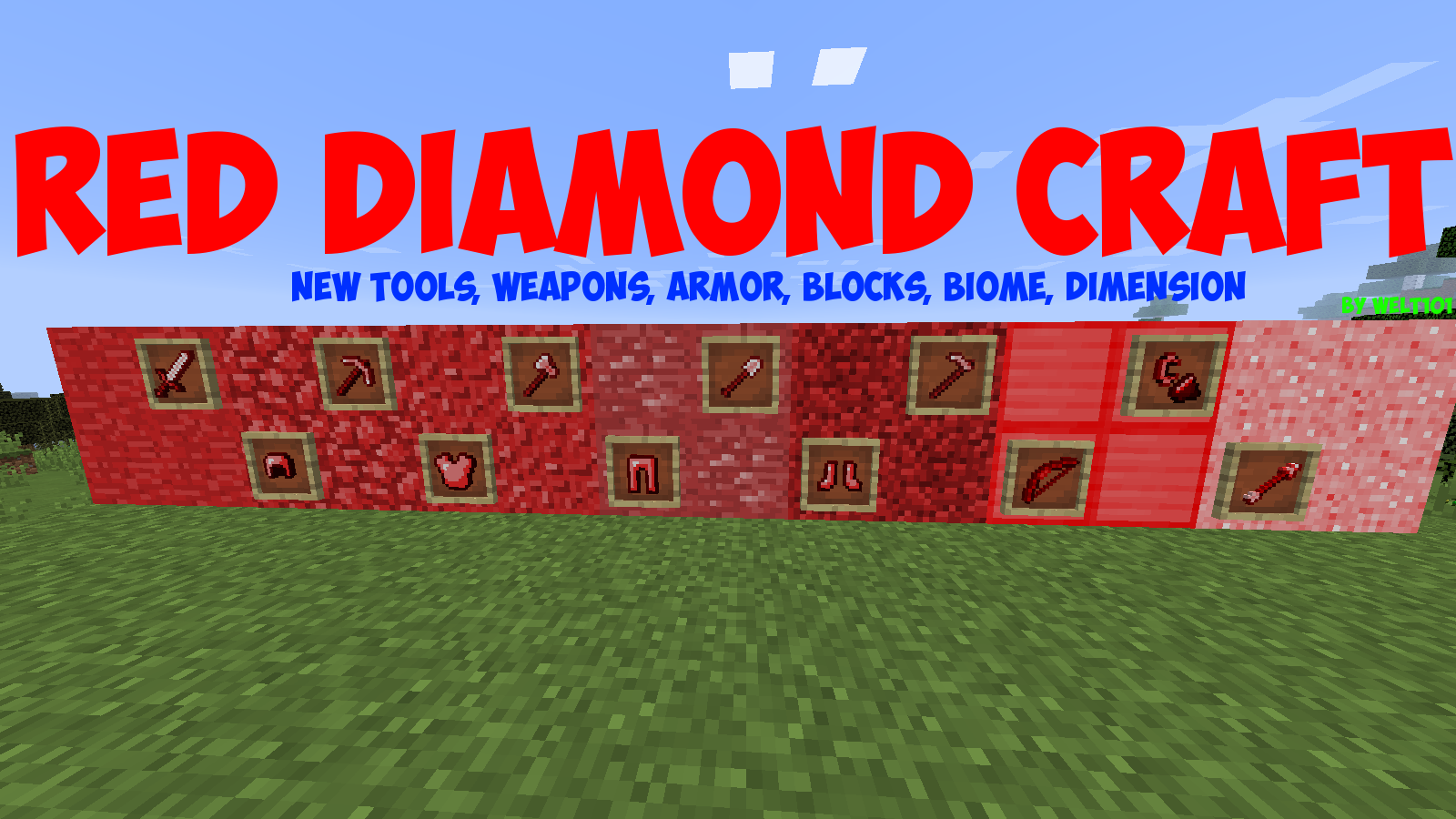 Red Diamond Craft v1.0.8a [1.7.10 - 1.8.8] - Minecraft Mods - Mapping ...