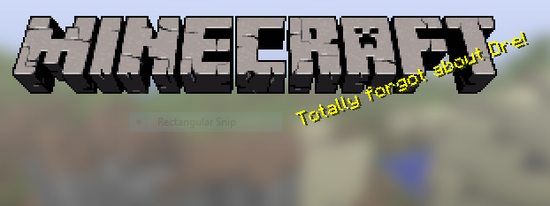 Minecraft Logo Help - Resource Pack Help - Resource Packs 