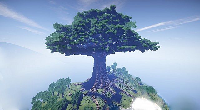 Minecraft Giant Tree Schematic