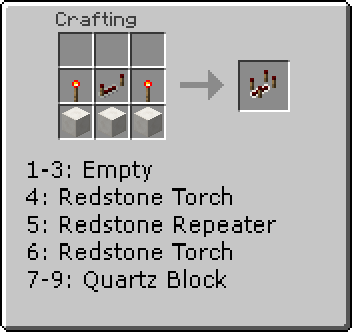 Recipe Redstone Repeater - Herbs and Food Recipes