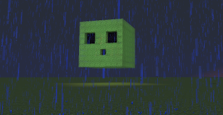 minecraft slime wallpaper