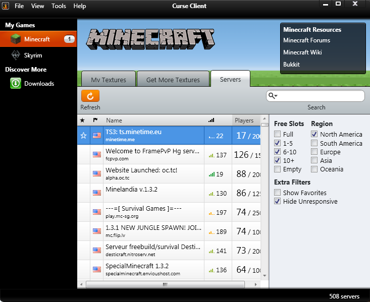 Now Includes Server Lists! - Minecraft Forum