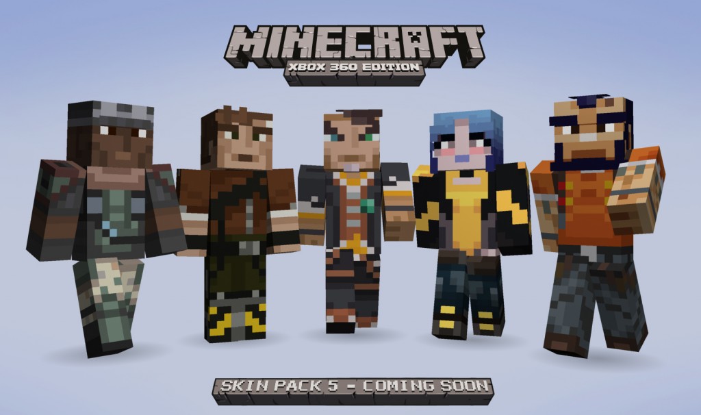 Second Skin Pack for Minecraft: Xbox 360 Edition coming soon – XBLAFans