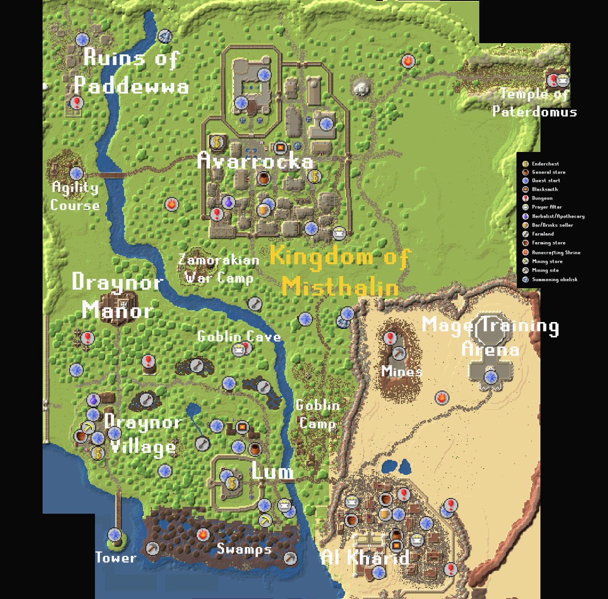 runescape world map