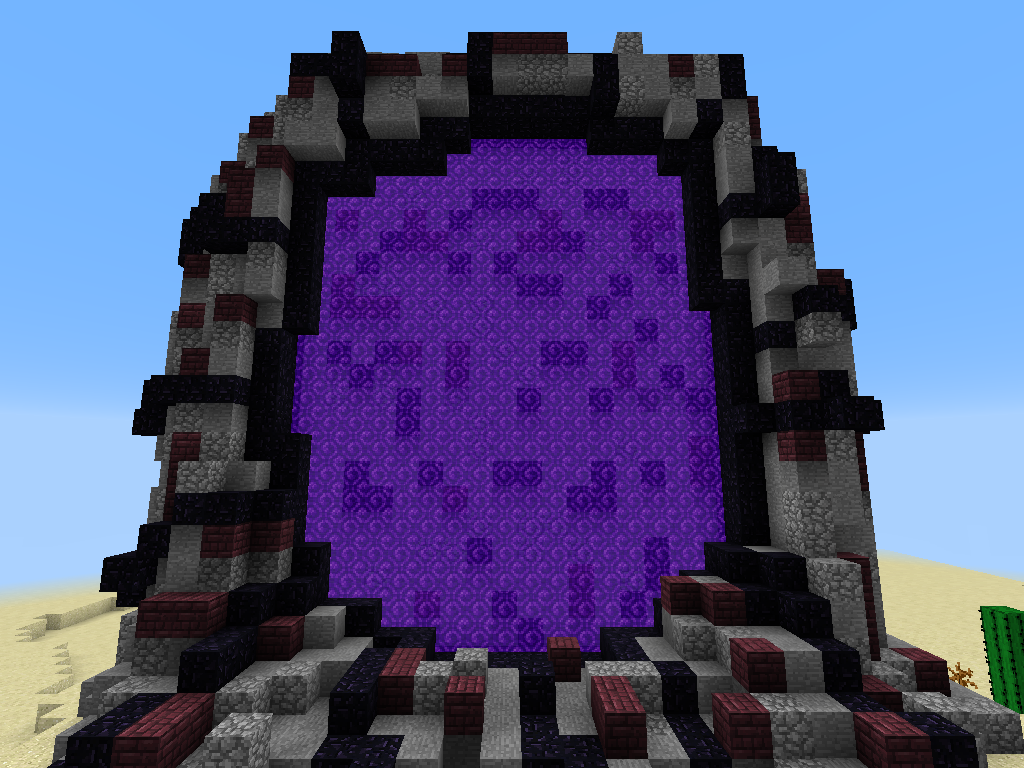 Giant Awesome Portal - MCPE: Maps - Minecraft: Pocket Edition ...