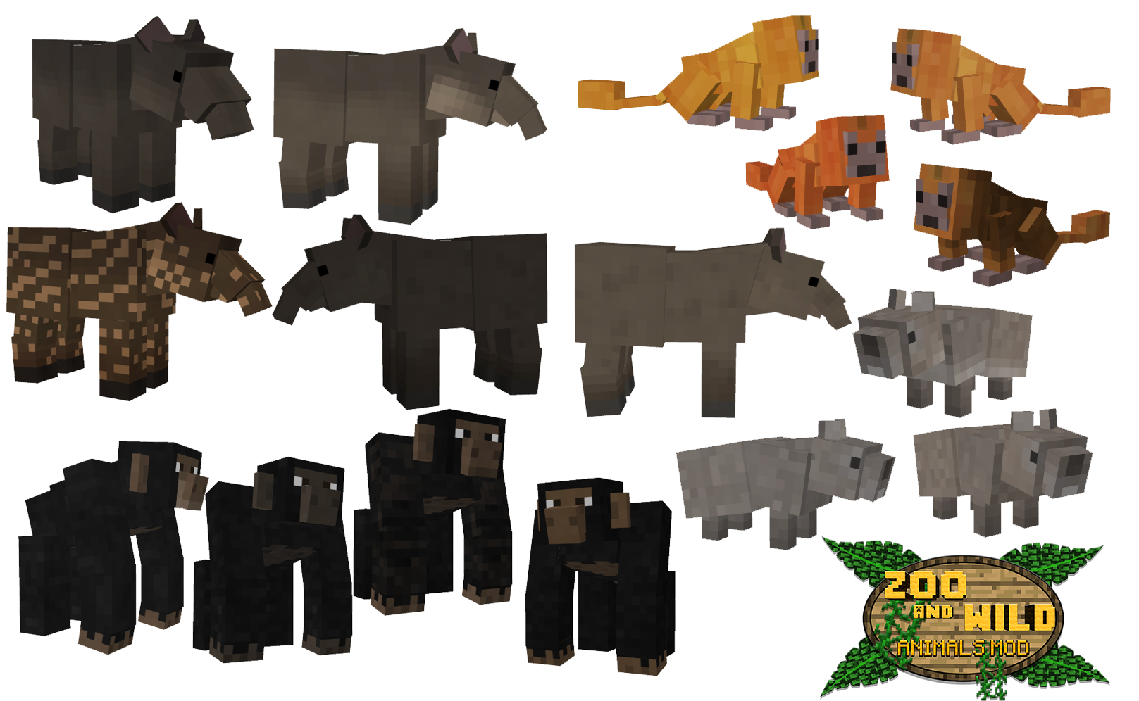 Zoo and Wild Animals Mod - WIP Mods - Minecraft Mods ...
