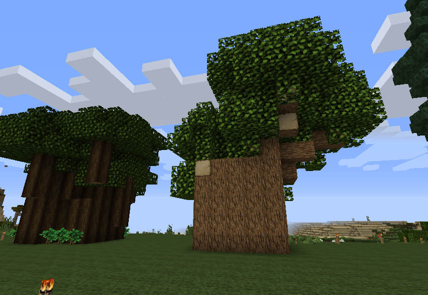 Did you know that you can grow 2x2 Oak trees?! :O - Discussion ...