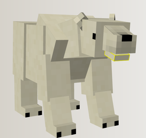 polar bear minecraft lego